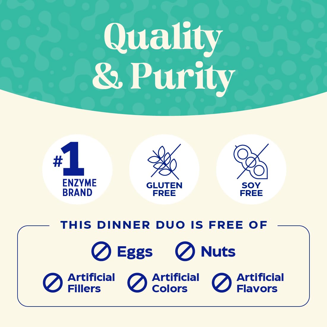Enzymedica Dinner Duo for Gas & Bloating – Probiotics + Digestive Enzyme Packets for Occasional Gas, 30B CFU of 7 Live Strains, Vegetarian – 30 Daily Packs EnzymedicaAu supplements