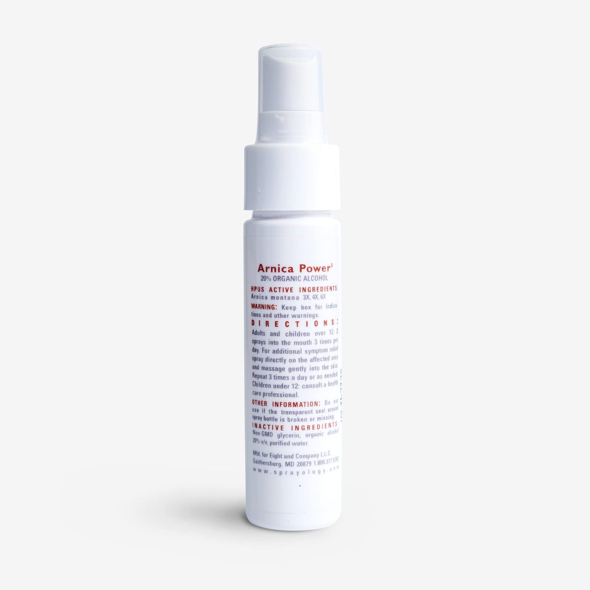 Sprayology Arnica Power - Homeopathic Oral Spray to Alleviate Muscle and Joint Discomfort | Vegan | Gluten-Free | All Natural | Lactose Free | Vegan | 30 Day Supply (1.38 fl oz) SprayologyAu supplements