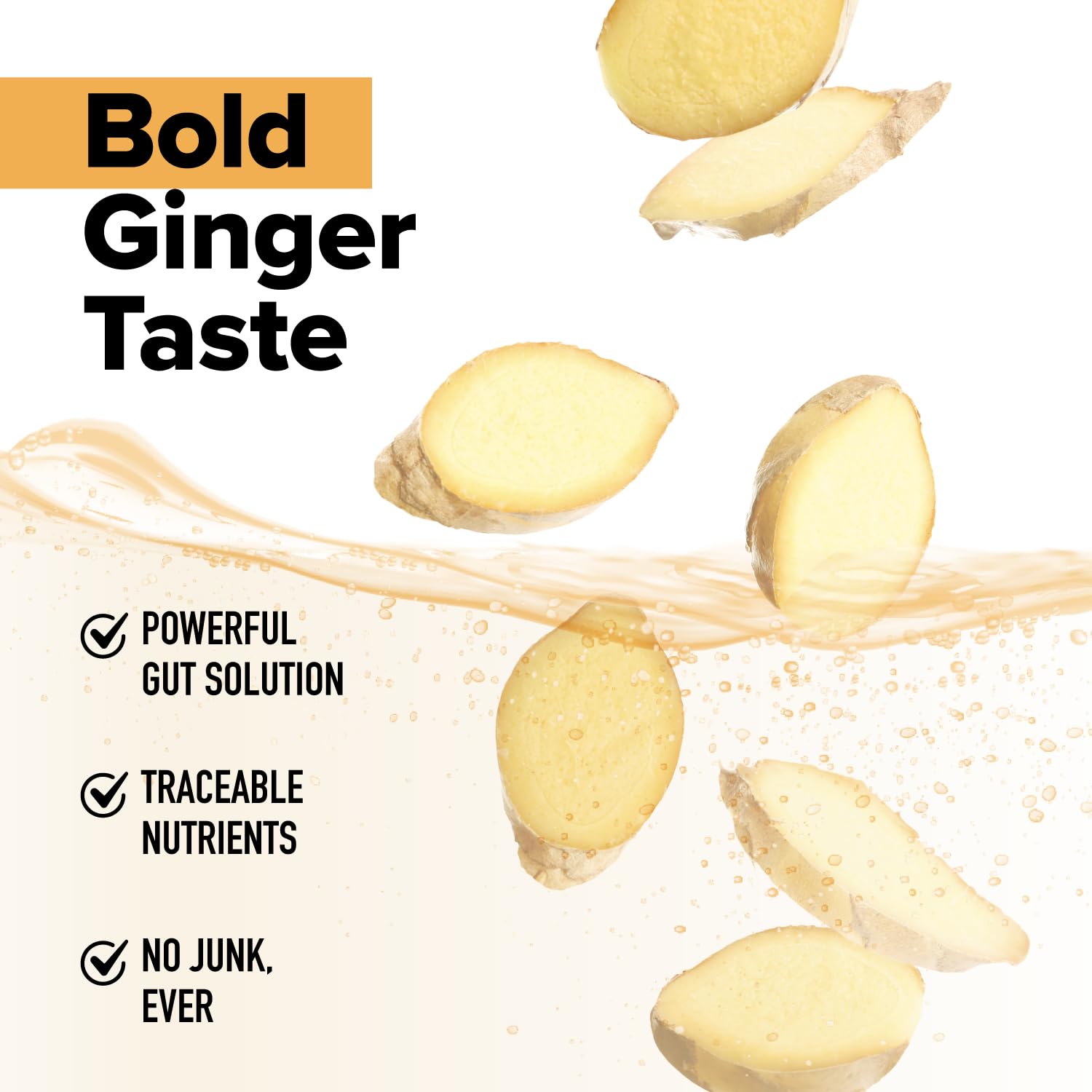 Complement Gut Nurture Prebiotic + Postbiotic Superfood Powder for Leaky Gut Repair, Probiotics for Digestive Health - Ginger Root - 30 Servings ComplementAu supplements