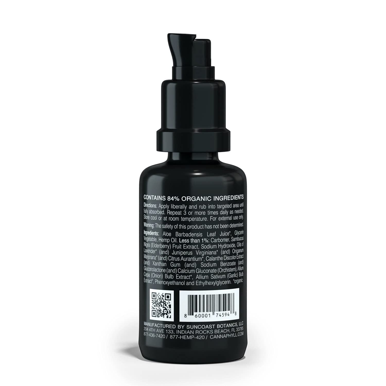 CANNAPHYLL Topical Organic Natural Hemp Gel (1 oz) for Skin, Back, Shoulder, Muscle, Nerves, and Joints, Tattoo Aftercare Made with Lavender, Neroli, Marjoram, and Cedarwood CannaphyllAu supplements