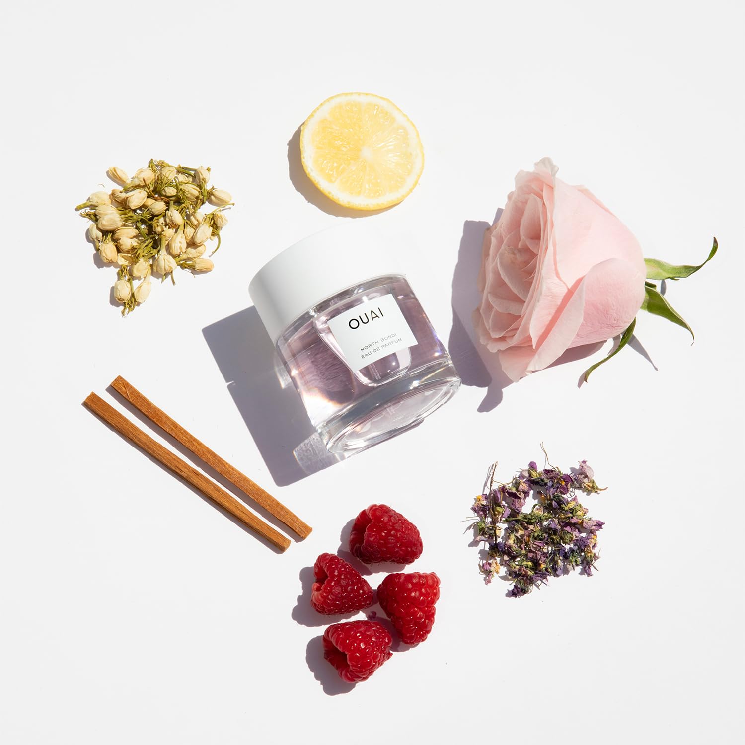 OUAI North Bondi Eau de Parfum - Elegant Womens Perfume for Everyday Wear - Fresh Floral Scent has Notes of Lemon, Jasmine and Bergamot with Delicate Hints of Violet and White Musk (1.7 Oz) OUAIAu supplements