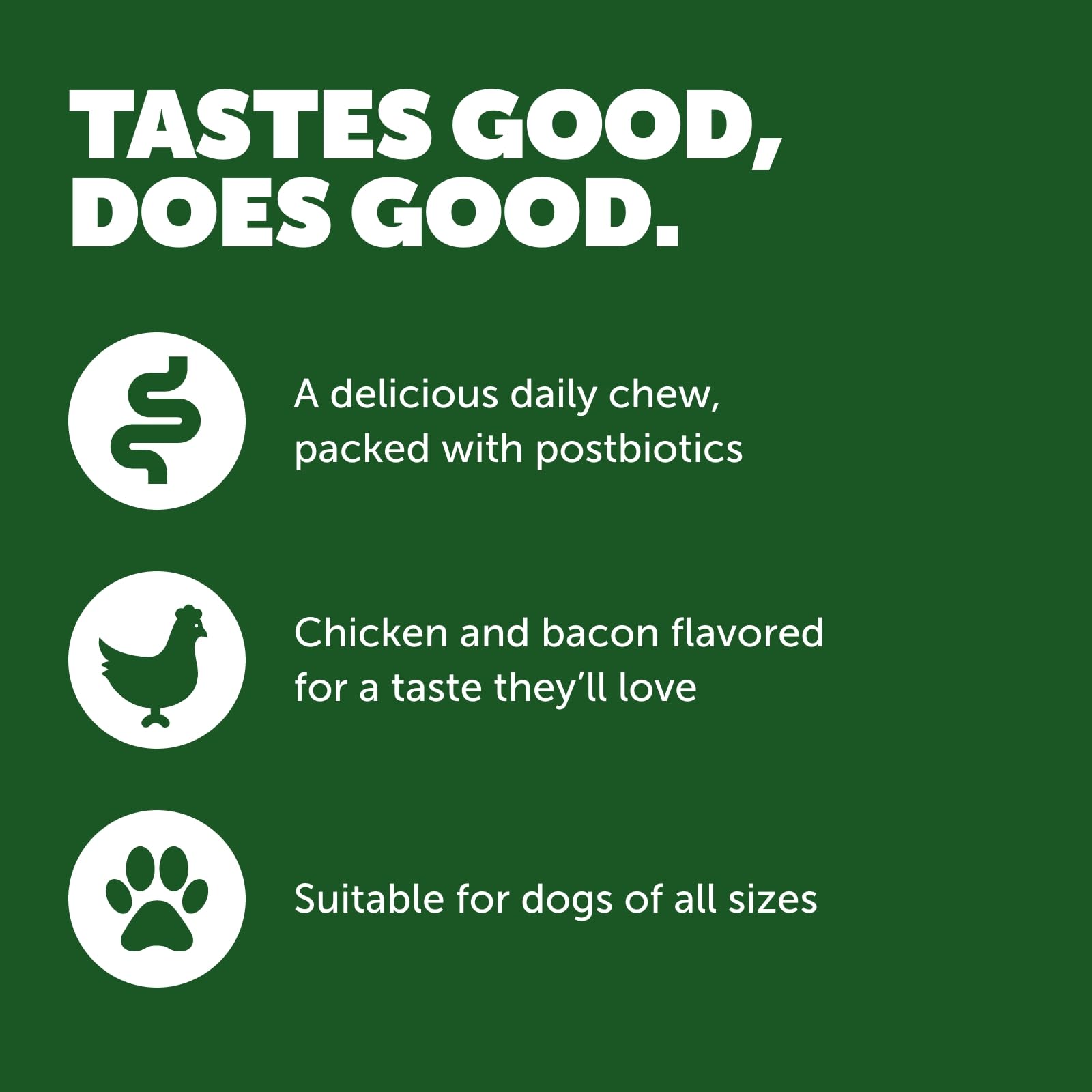 Protexin Daily Care Gut+ Mobility | 60 Dog Chews, Chicken and Bacon Flavor Dog Supplement | Probiotics for Dogs, Dog Postbiotics ProtexinAu supplements
