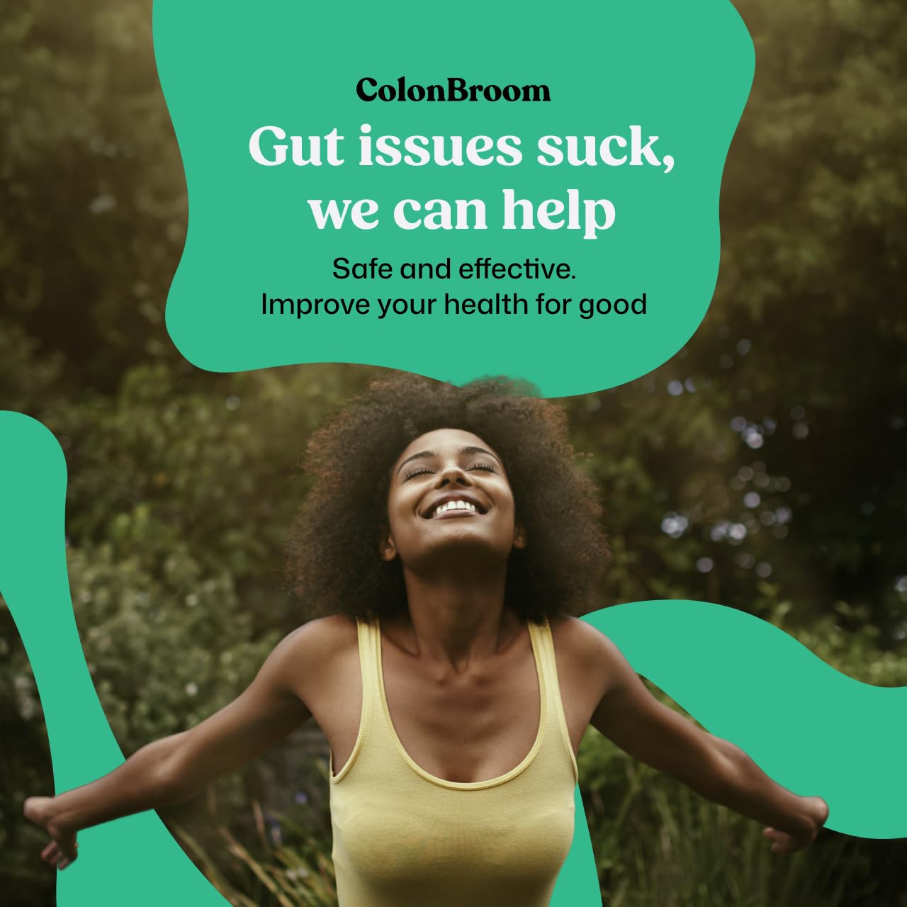 ColonBroom Psyllium Husk Powder - Colon Cleanse for Bloating Relief & Gut Health - Fiber Powder Drink - Easy to Mix - Vegan, Gluten Free, Non-GMO - Strawberry & Tropical Fruits (2 Pack) ColonBroomAu supplements