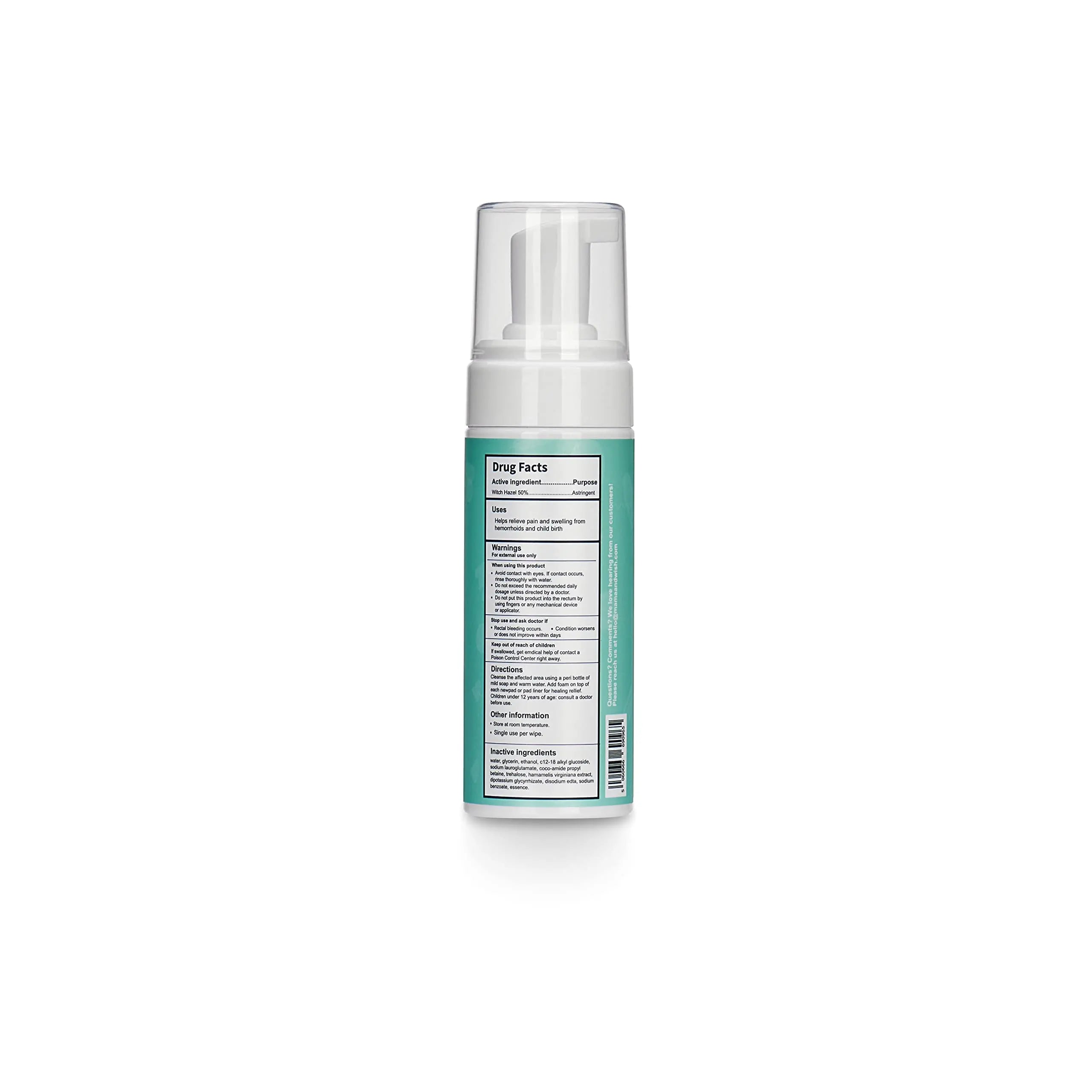 Witch Hazel Spray | Perineal Spray Postpartum Essentials Foam | Postpartum Spray - Perineal Healing Foam for Post Partum Care and Recovery an Essential for Labor (2 Pack) Mama & WishAu supplements