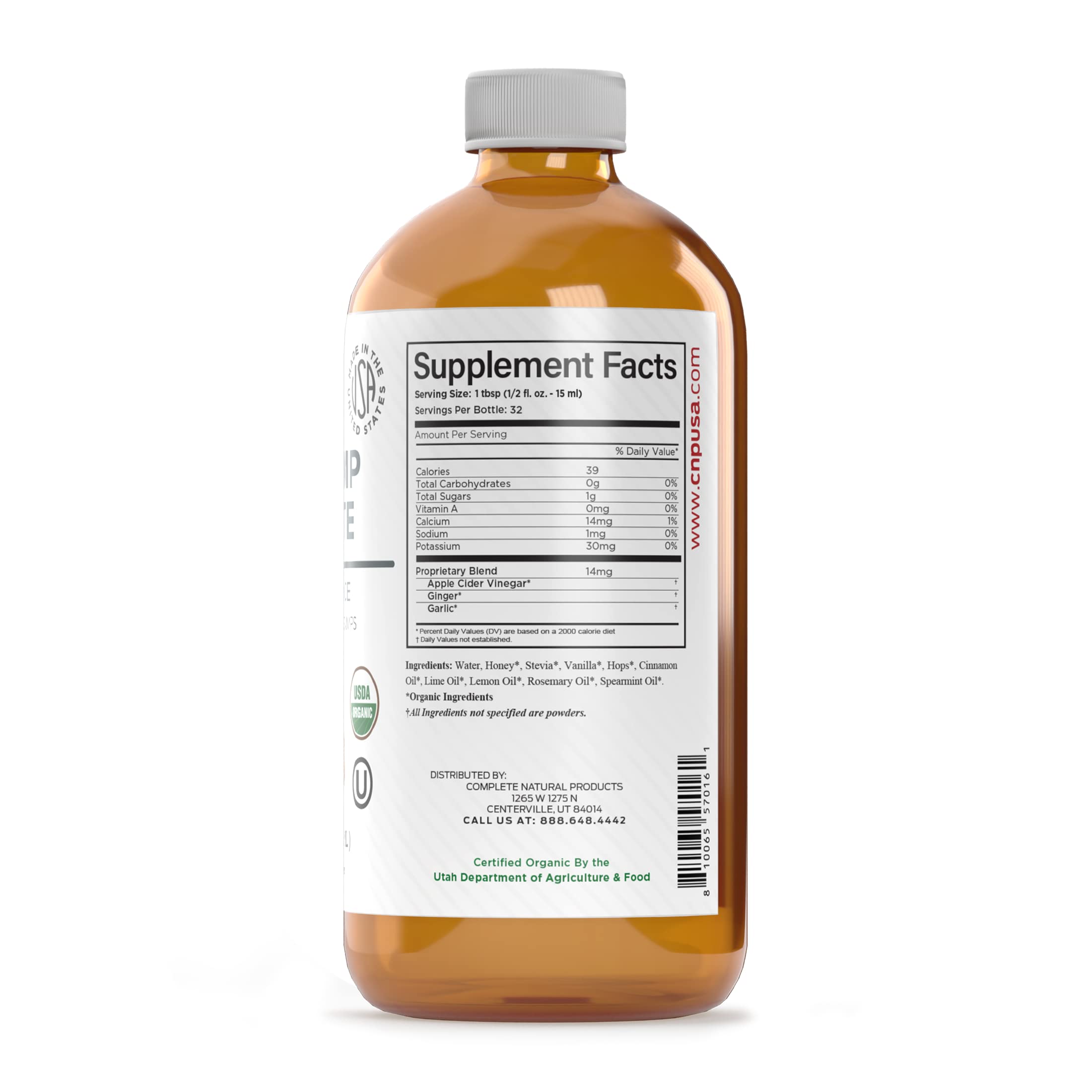 Organic Amish Leg Cramp Relief Liquid 16oz - Natural Muscle and Foot Support Supplement with Apple Cider Vinegar, Ginger, Garlic, Aloe, Fast Cramp Reducing Formula, Certified Organic, Made in USA Complete Natural ProductsAu supplements