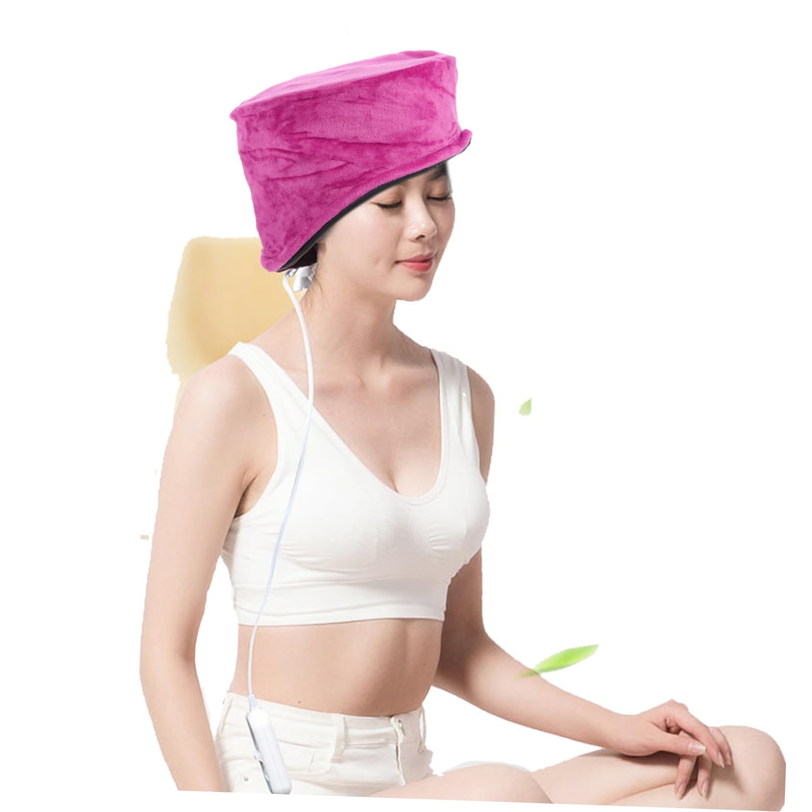 Balacoo Hair Massager Smokeless Moxa Cap Hot Heads Heating Cap Moxa Massager Heat Compress balacooAu supplements