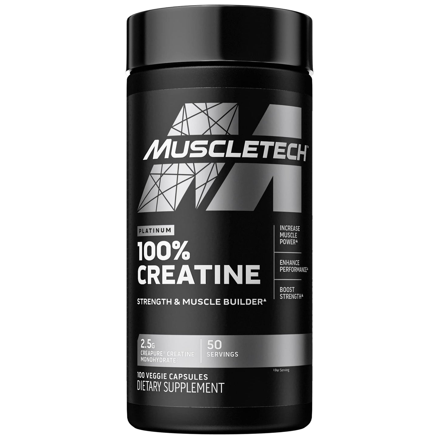 MuscleTech Platinum 100% Creatine Pills | Creatine Monohydrate Pill| | Muscle Recovery MuscleTechUS supplements