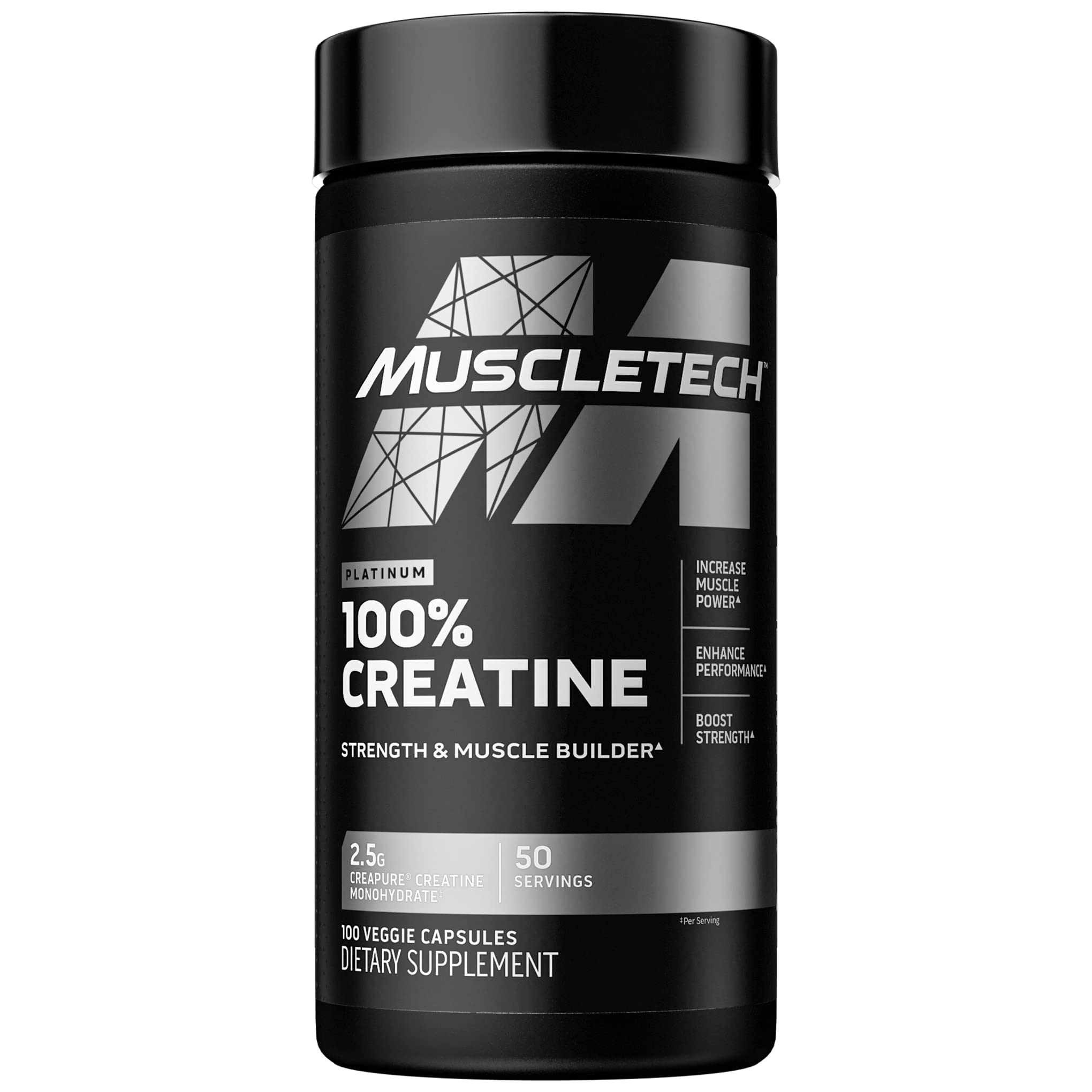 MuscleTech Platinum 100% Creatine Pills | Creatine Monohydrate Pill| | Muscle Recovery MuscleTechUS supplements