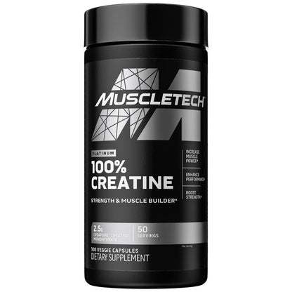 MuscleTech Platinum 100% Creatine Pills | Creatine Monohydrate Pill| | Muscle Recovery MuscleTechUS supplements