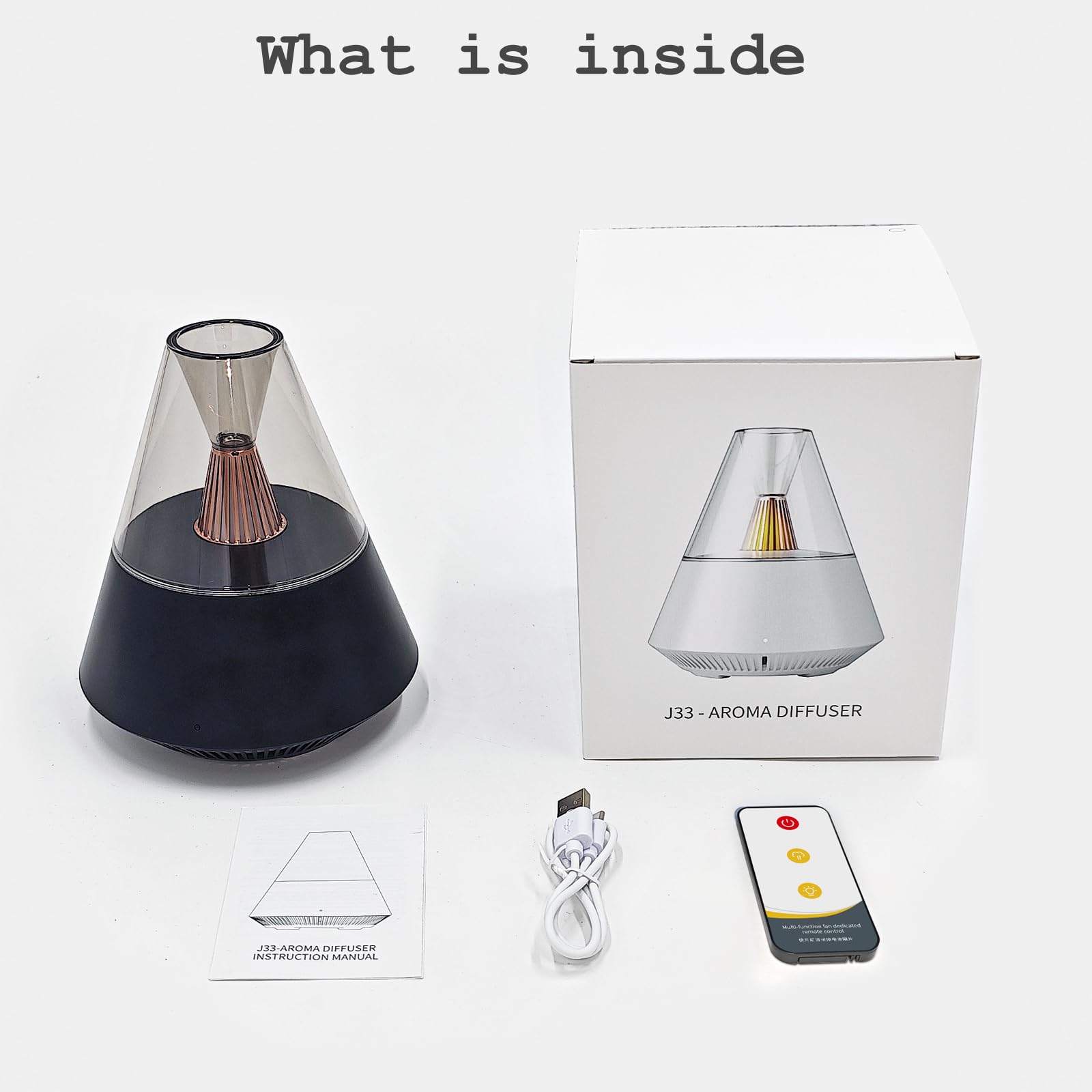 TriPro Essential Oils Aroma Diffuser,Portable Humidifier with Cool Mist and Warm Light Effect,Remote Control TriProCAu supplements