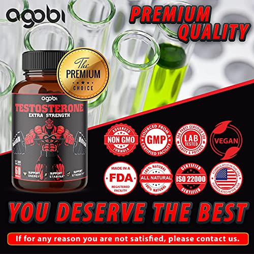 agobi Herbal Test Support for Male Supplement - Support Efficiency, Speed, Strength agobiUS supplements