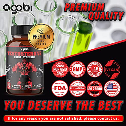 agobi Herbal Test Support for Male Supplement - Support Efficiency, Speed, Strength agobiUS supplements