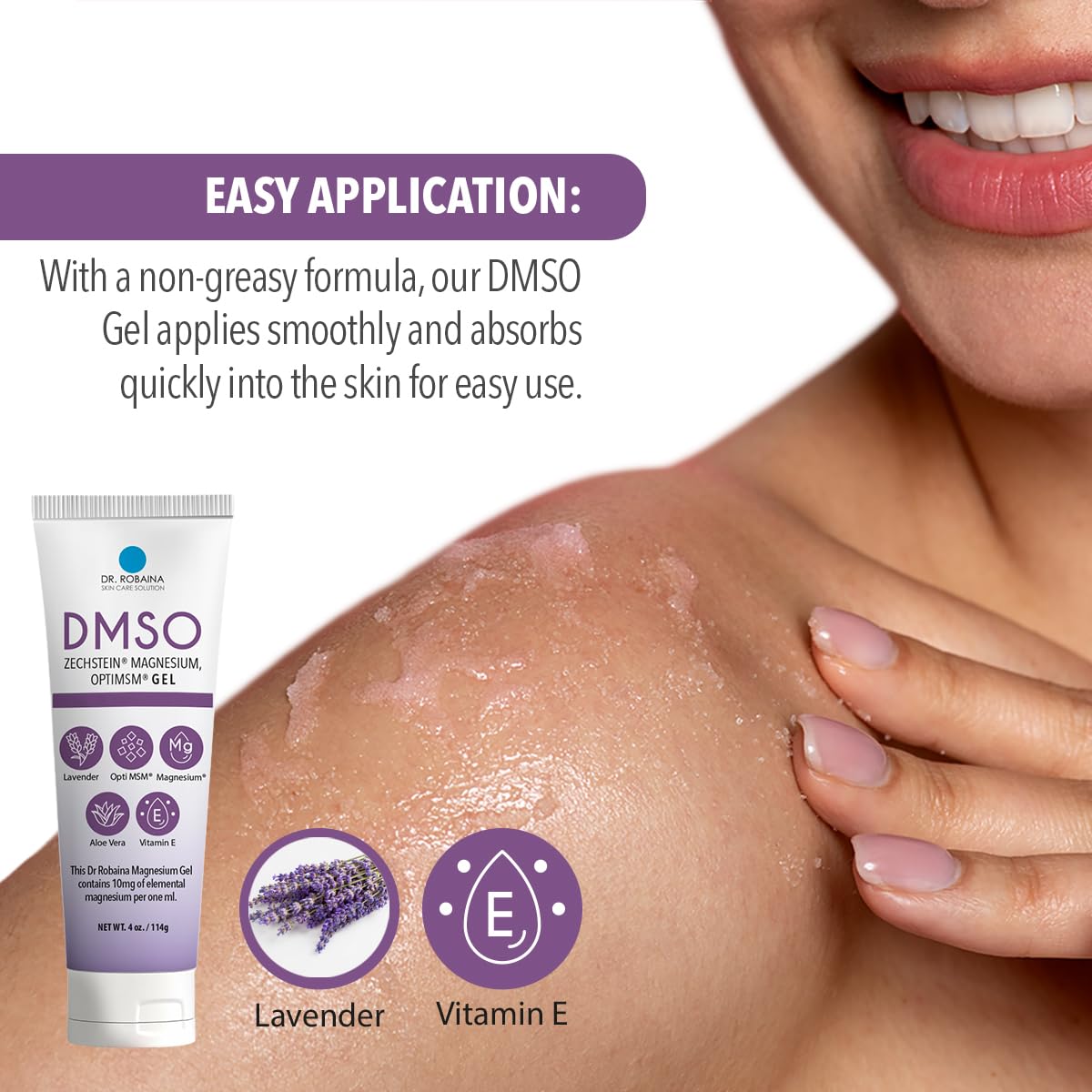 Dr. Robaina DMSO Lavender Gel Dr. RobainaAu supplements