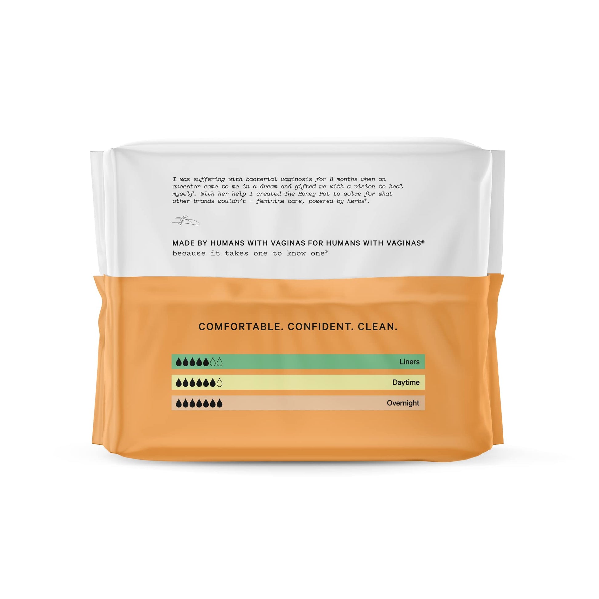 The Honey Pot Company - Herbal Overnight Heavy Flow Pads w/Wings - Organic Pads for Women The Honey Pot CompanyAu supplements