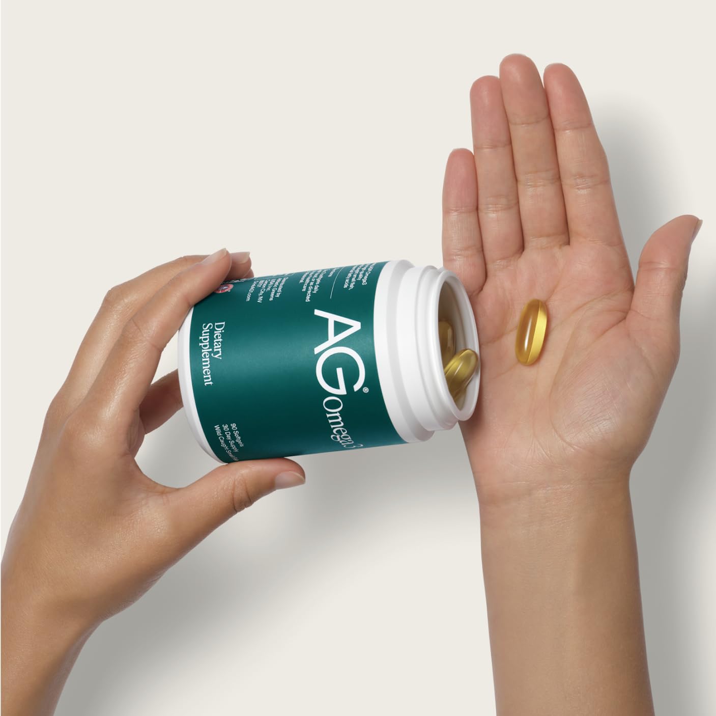 AG1 Omega 3 Fish Oil Softgels – 2000mg EPA & DHA from Wild-Caught Fish, Supports Heart, Brain & Joint Health | 90 Capsules | Athletic Greens Supplement AG1Au supplements