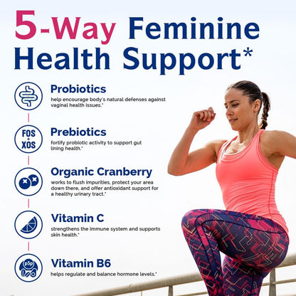 Innate Vitality Women’s Probiotics, 100 Billion CFUs 18 Strains, with Cranberry, Vitamin C Innate VitalityUS supplements