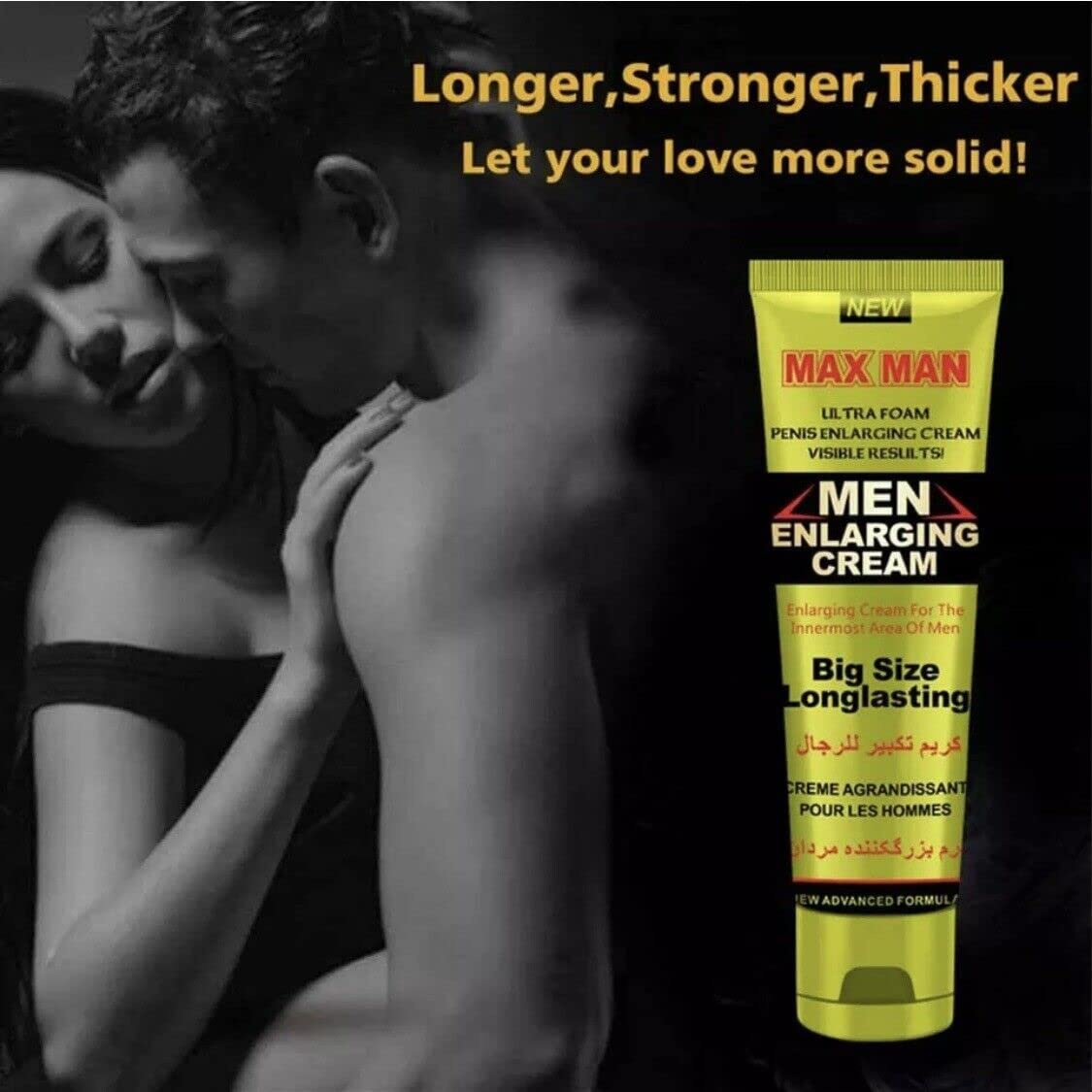 Male Enlargemenet Cream, Men Private Part Enalrgement Essential Cream Men's Energy Screum Larger FunDiscount shopAu supplements
