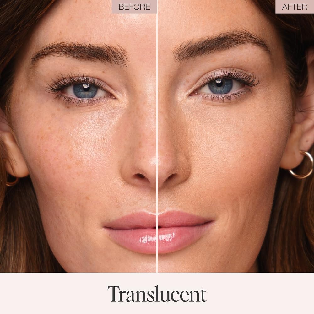 Jouer Soft Focus Hydrate & Setting - Pressed Powder with Matte Finish - Blurring Powder for Fine Lines and Pores - Set Face Makeup Foundation or Concealer - Translucent JouerAu supplements