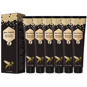ETKOVNJ 6 Packs Bee Venom Cream, Bee Venom Bone Gel Joint Gel for Neck, Waist, Back of Hands, Feet and Legs ETKOVNJAu supplements