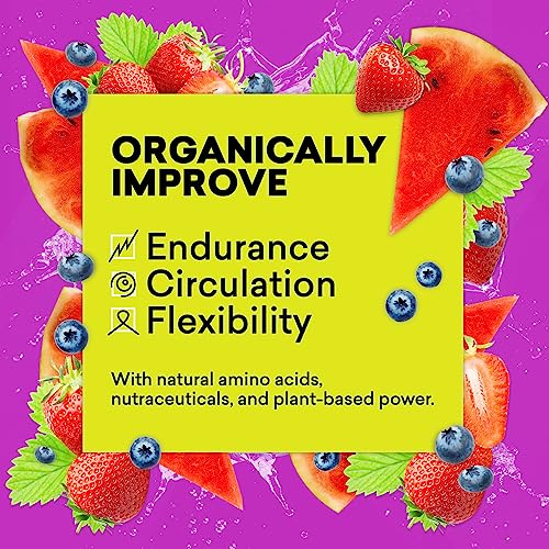 EBOOST POW Natural Pre Workout Powder - 20 Servings - Berry Melon Fizz - Pre Workout EBOOSTAu supplements