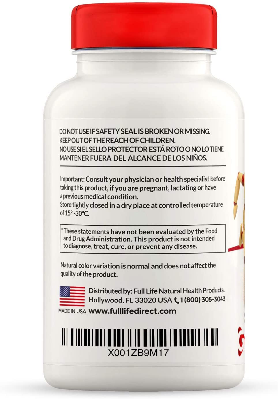 Full Life Reuma-Art X Strength – 400 mg Herbal Supplements - Supports Joint Flexibility – 180 Veggie Capsules Full LifeAu supplements