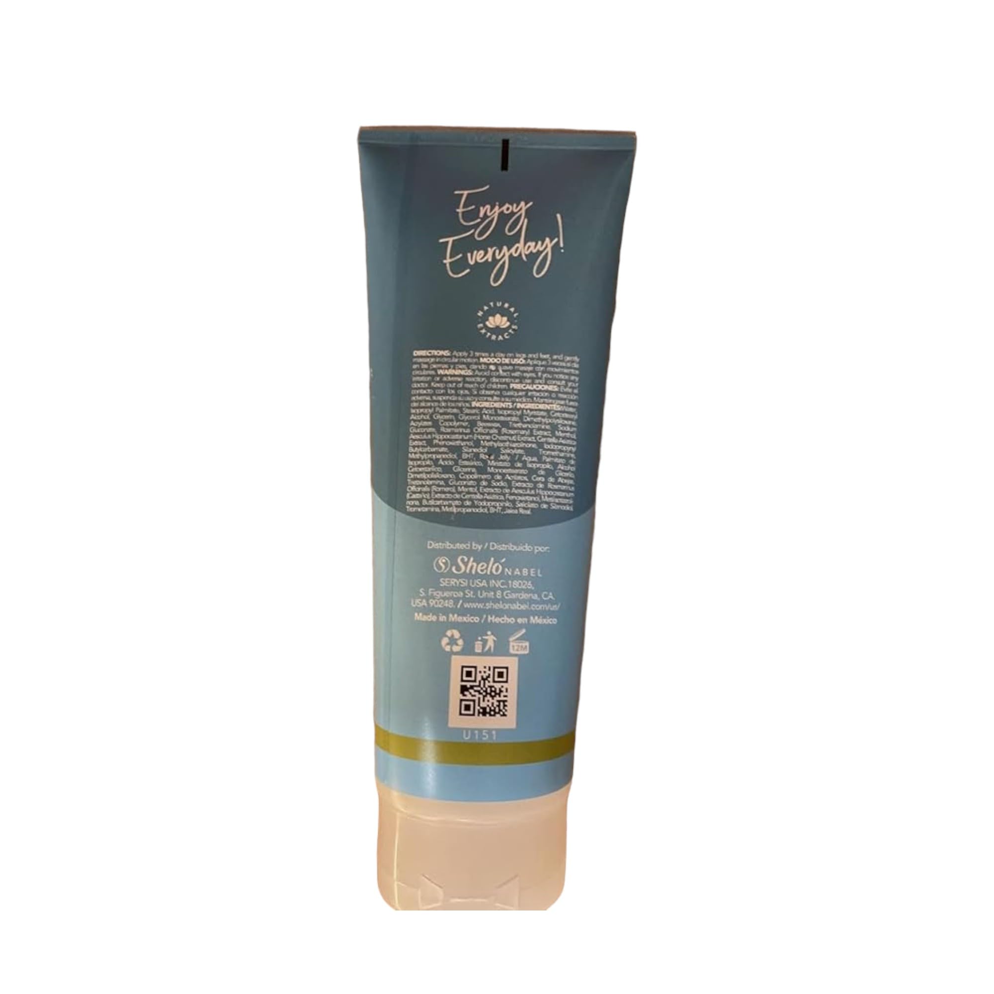 Sheló NABEL Hielo Mineral 8.7 fl Oz & VR-C 250ml Relax Sore Muscles and Joints Increase Circulation Reduce Inflammation Sheló NABELAu supplements