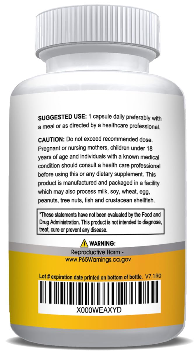 NusaPure Turmeric Curcumin 600 mg 60 Capsules Turmeric 95% Curcuminoids Dietary Supplement NusaPureAu supplements