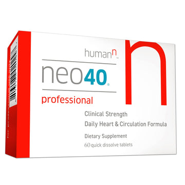 Neo40 Professional - Nitric Oxide Booster with Methylfolate - Natural Blood Pressure humanNAu supplements