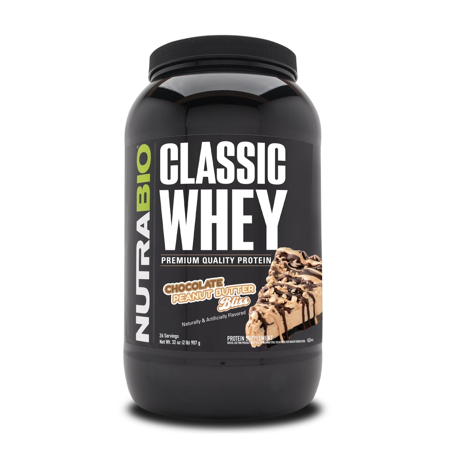 NutraBio Classic Whey Protein Powder- Full-Spectrum Amino Acid Profile - No Fillers NutraBioUS supplements