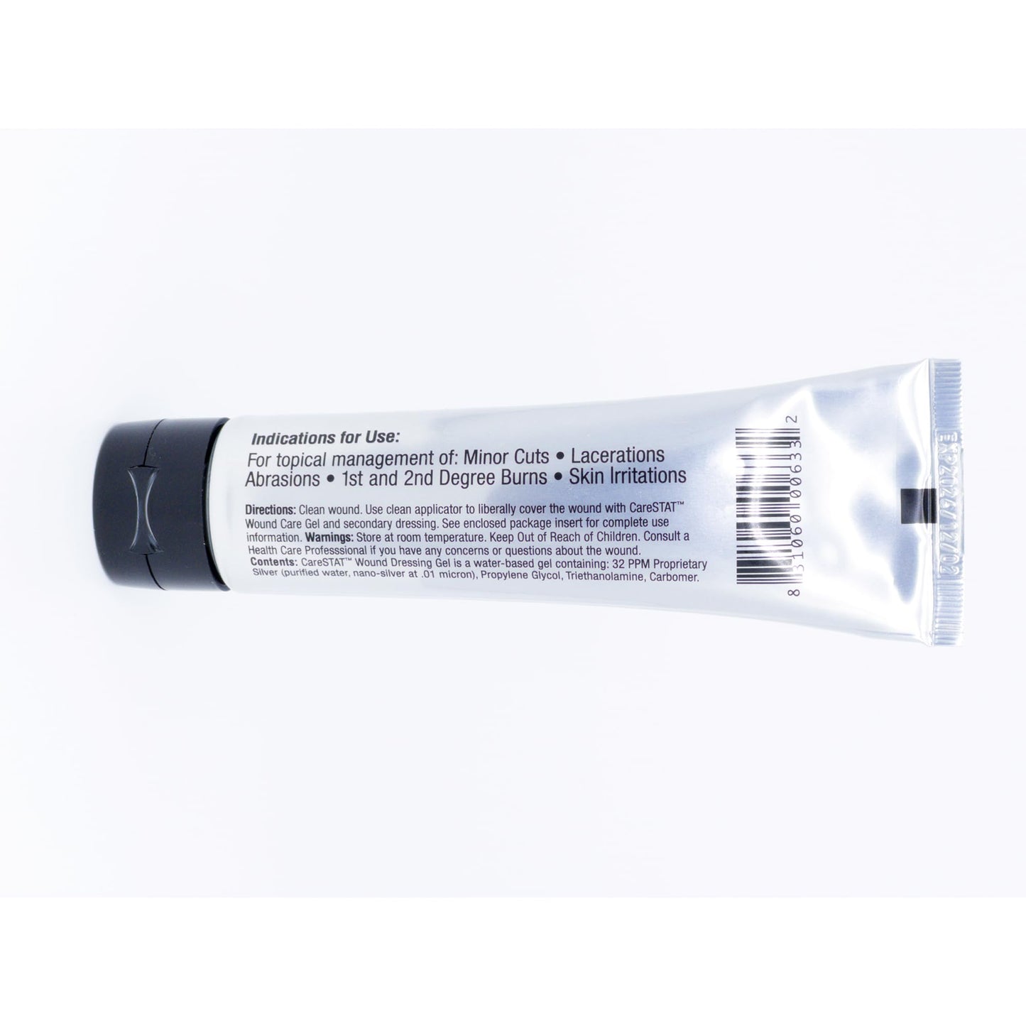 CareSTAT First Aid Kit Gel | 32 PPM Silver Healing Wound Dressing Solution | SilverSol Ag₄ CareSTATUS supplements