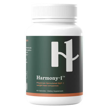 Harmony-1 Gut Health Supplement — Digestive Enzymes + Probiotics for Bloating Relief & Digestive Comfort — GLP-1 Friendly Digestive Support — 60 Capsules Harmony-1Au supplements
