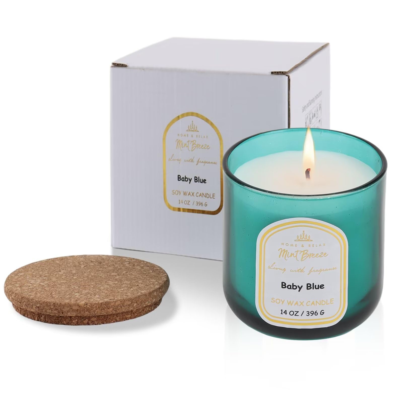 HOME & RELAX 14oz Scented Soy Wax Candle,Big Candle, More Than 80 Hours Long Lasting Burning time HOME & RELAXAu supplements