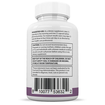 Justified Laboratories (5 Pack Turkesterone 500mg 10% Standardized Naturally Increase Justified LaboratoriesUS supplements