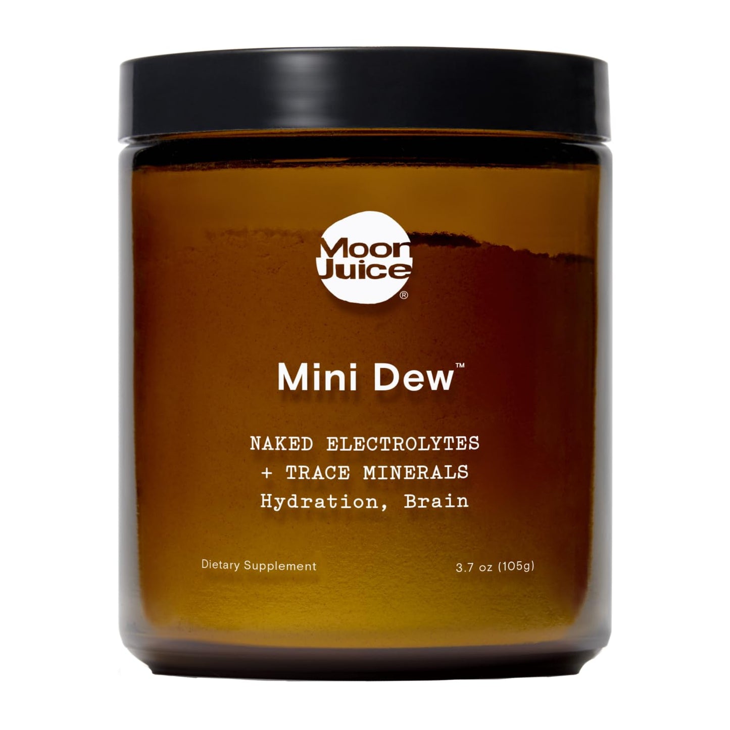 Moon Juice Mini Dew Electrolytes Powder - Sugar Free Minerals & Electrolyte Hydration Powder for Instant Hydration & Brain Support - Magnesium, Calcium, Potassium, Pink Salt, Unflavored, 30 Servings Moon JuiceUS supplements