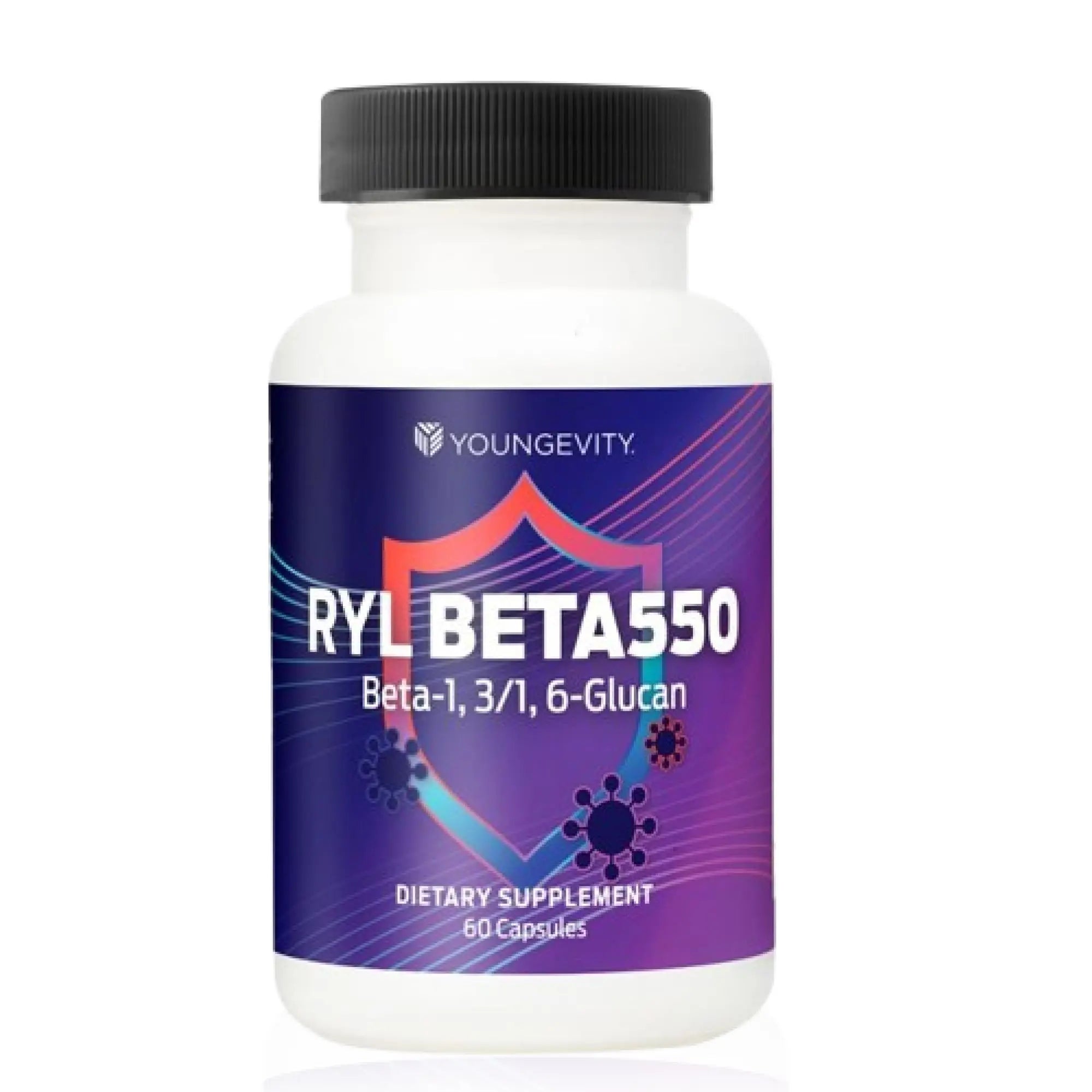 Youngevity RYL Beta550 Beta 1, 3-D Glucan Immune Support - 60 Capsules (Pack of 1) YoungevityAu supplements