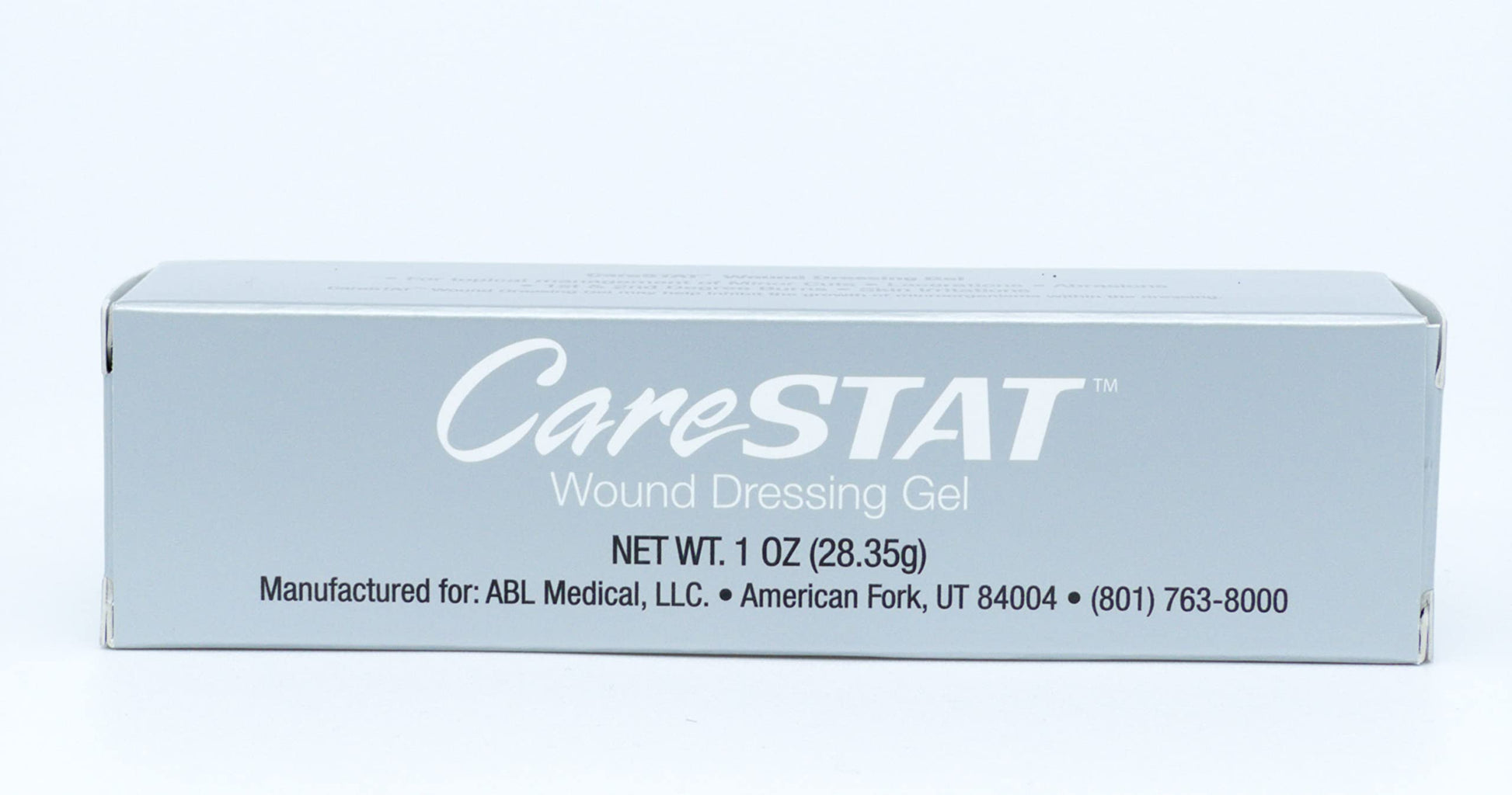 CareSTAT First Aid Kit Gel | 32 PPM Silver Healing Wound Dressing Solution | SilverSol Ag CareSTATAu supplements