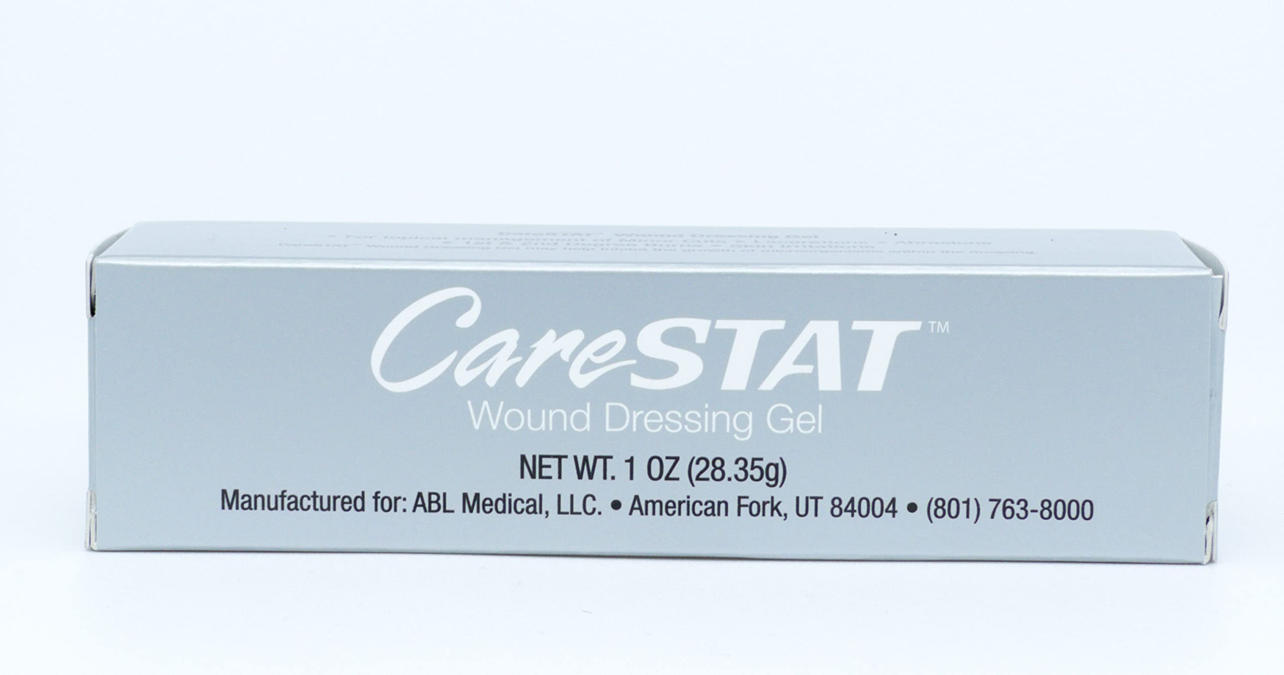 CareSTAT First Aid Kit Gel | 32 PPM Silver Healing Wound Dressing Solution | SilverSol Ag CareSTATAu supplements