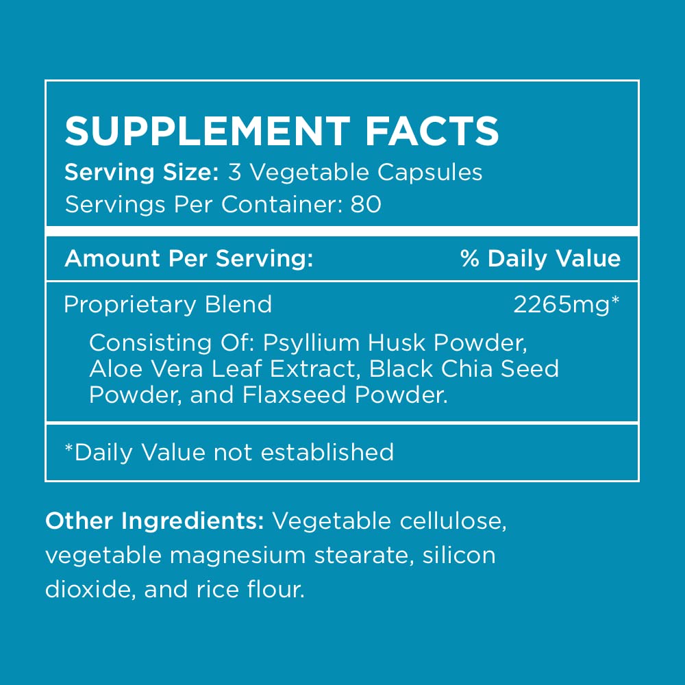 Pure for Men Stay Ready Fiber Supplement, 240 Vegan Capsules | Supports Daily Pure for MenUS supplements