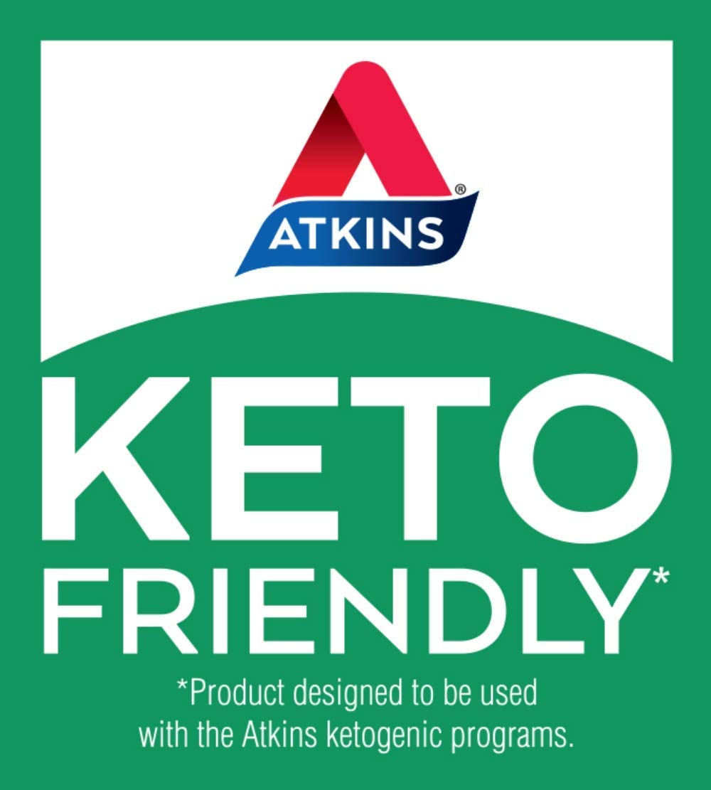 Atkins Peanut Caramel Cluster Bar, Dessert Favorite, High in Fiber, 3g Net Carb, 1g Sugar AtkinsUS supplements