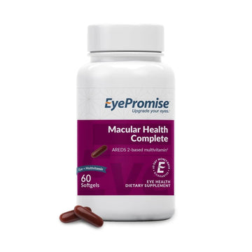 EyePromise Macular Health Complete Supplement - 60 Softgels, 30-Day Supply - Complete Macular Support with 10mg Lutein & Zeaxanthin EyePromiseAu supplements