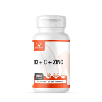 Integral Wellness - Vitamin Complex w/Vitamin D3, C, K2 and Zinc (100 Capsules) - Filler Free, 3rd Party Tested, Clinically Dosed, Bioavailable Forms Integral WellnessAu supplements