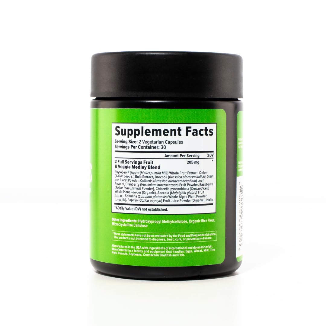 InnoSupps Full Spectrum Reds & Greens | PhytoServ, 2 Servings of Fruits + Veggies Per InnoSuppsUS supplements
