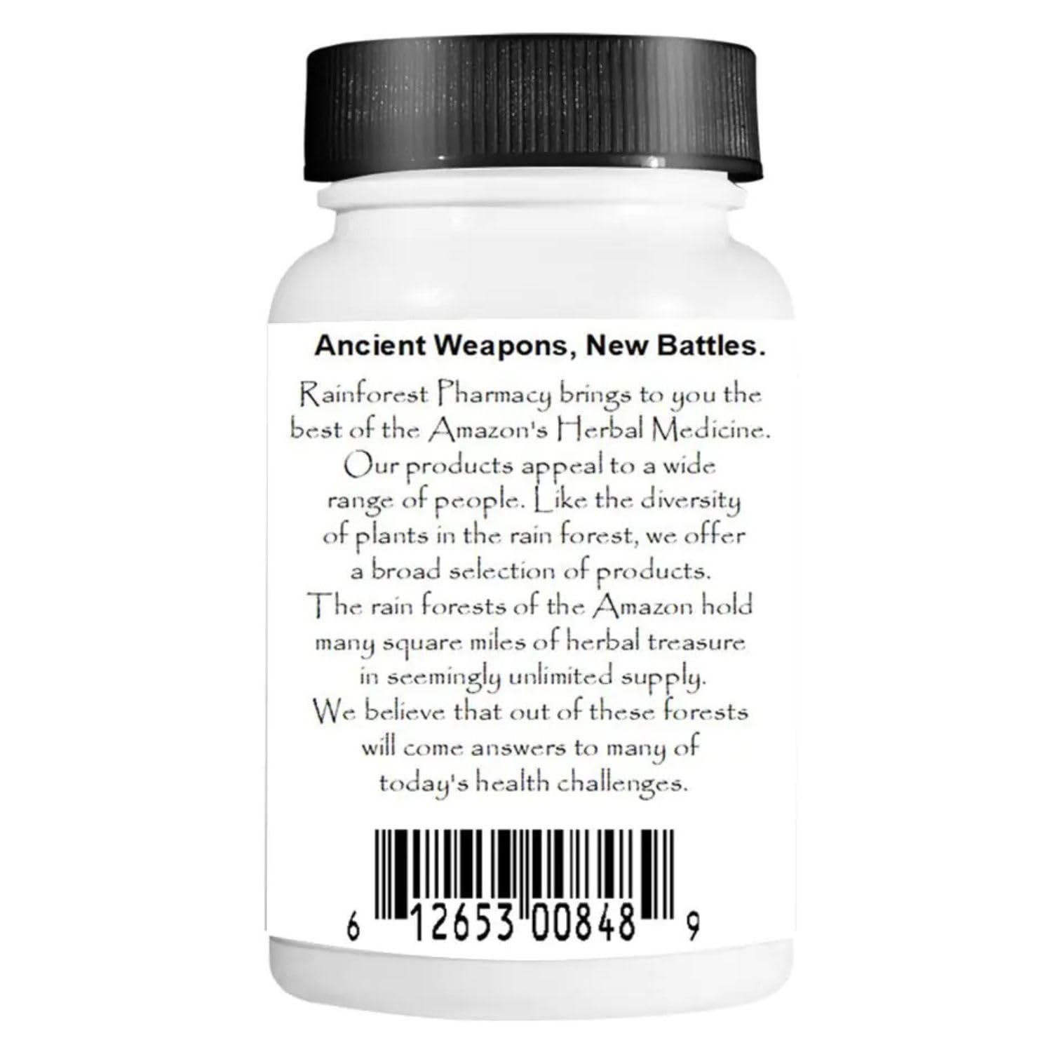 Amazon Lung Support 500mg, 120 Vegetarian Capsules | Ecologically Wildcrafted Herbal Blend for Lung Support | Non-GMO Rainforest PharmacyAu supplements