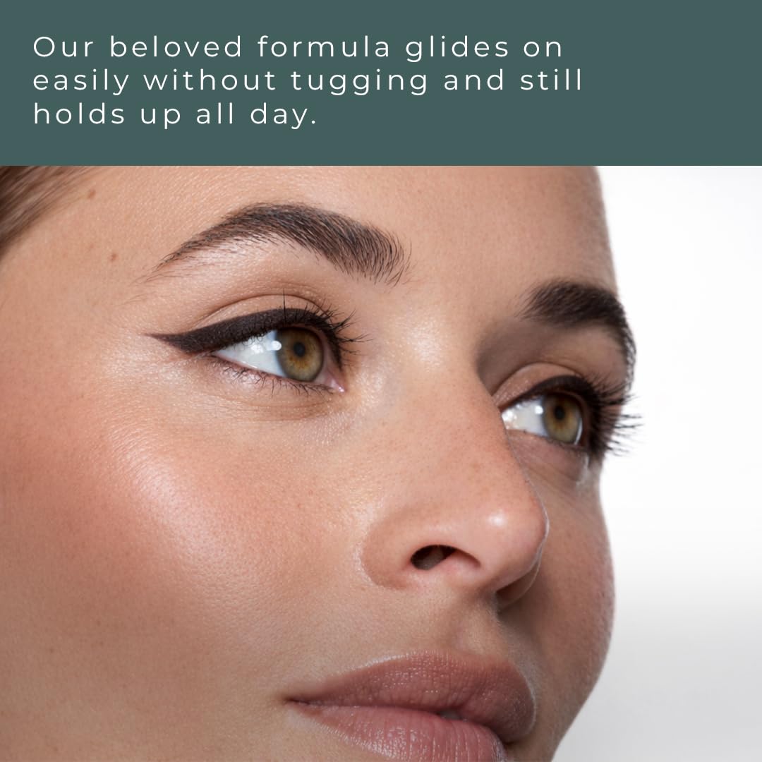 Honeybee Gardens Effortless Eye Liner Pencil, Jet Set Black, Smooth Long-Wearing, Rich Pigment, Vegan & Gluten-Free Honeybee GardensAu supplements