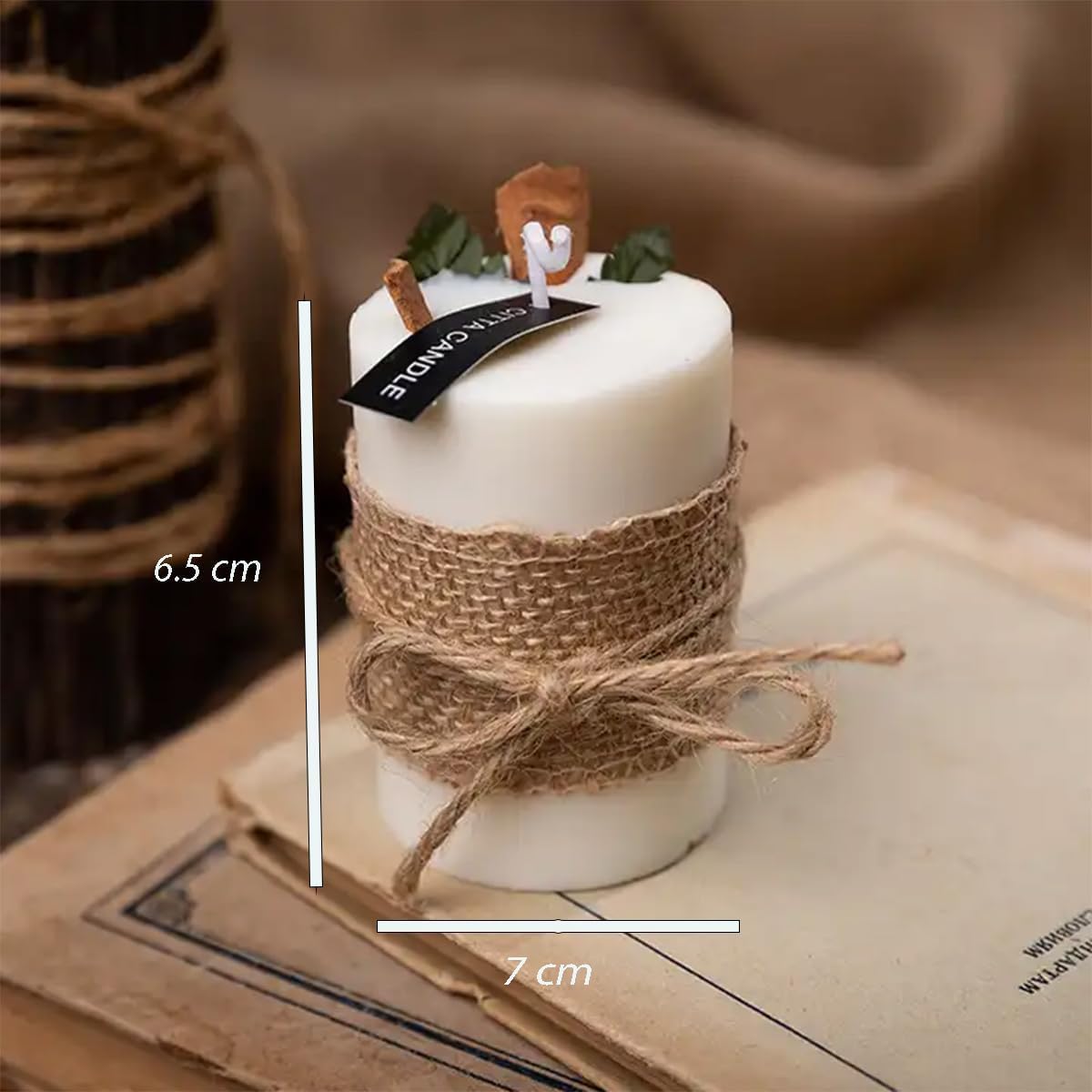 Scented Candles, Natural Soy Wax with Essential Oils, 8 Oz - Long-Lasting Aroma, Aromatherapy Candles GenericAu supplements