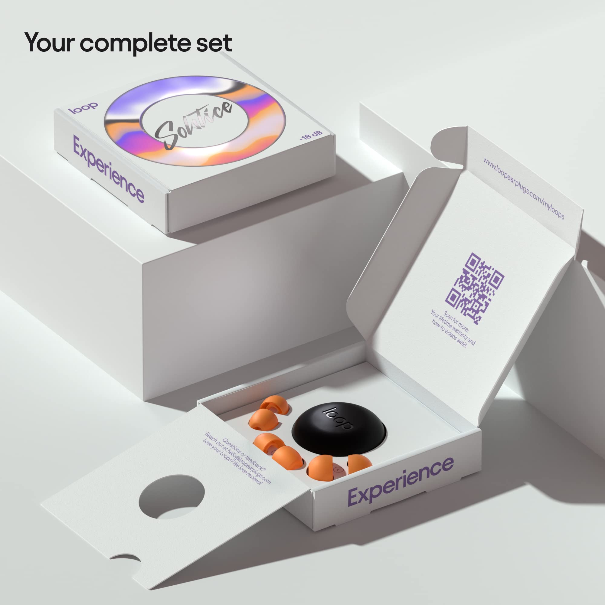Loop Experience Ear Plugs for Concerts – High Fidelity Hearing Protection LoopAu supplements