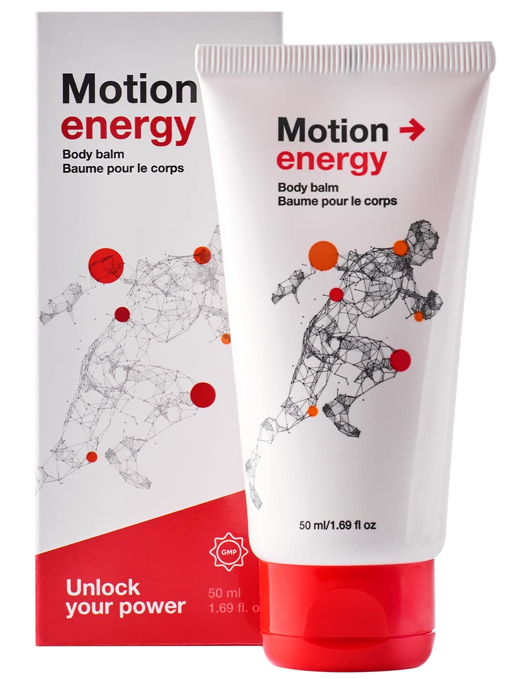 Motion Energy - Body Balm | Eucalyptus, Rosemary, Cinnamon Essential Oils & Ginger | 50 ml | 5 Pack Motion EnergyAu supplements