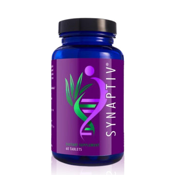 Youngevity Synaptiv™ Brain Support - 12in1 - Ginkgo, Huperzine, Bacopa, Quercetin and More - with Potent Antioxidant Blend + Vitamins - 60 Tablets (Pack of 1) YoungevityAu supplements
