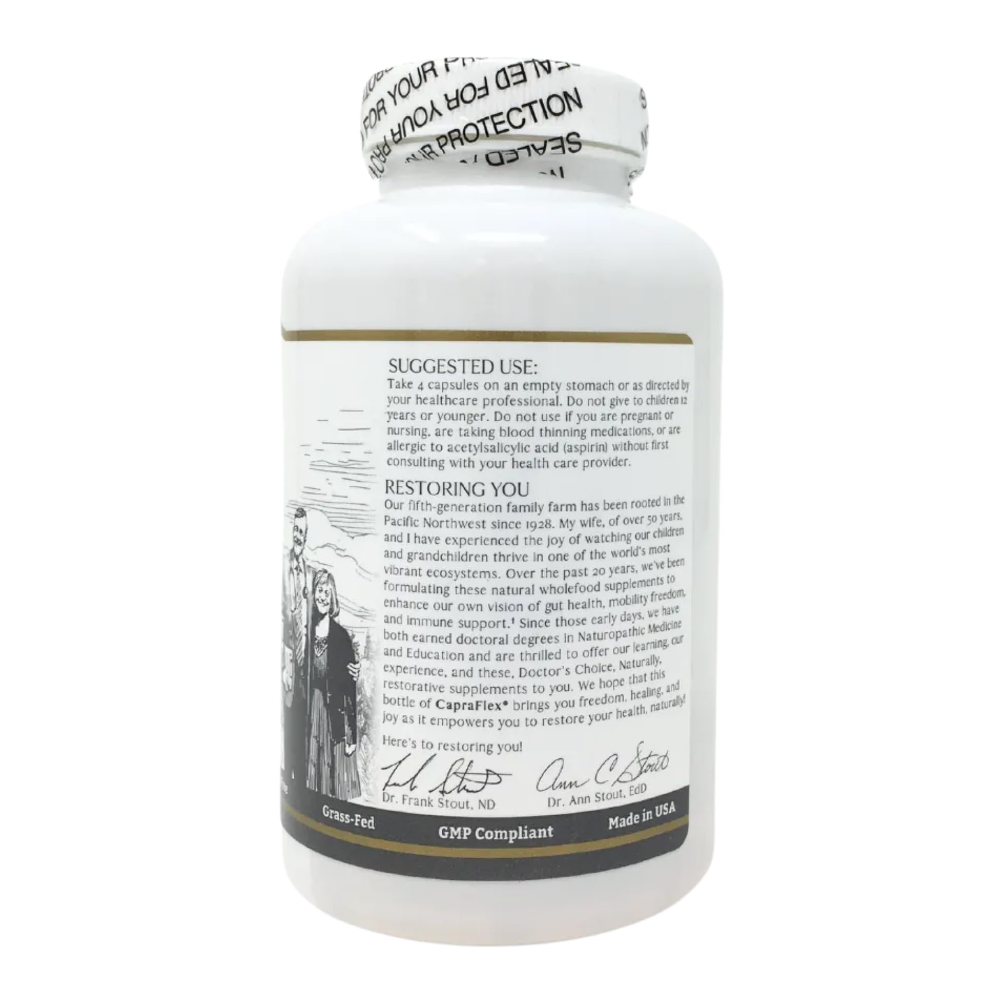 CapraFlex by Mt. Capra | Bone and Joint Support Supplement with Chicken Collagen, Hyaluronic Acid, Turmeric, and Herbs for Joint Vitality | 30 Servings - 120 Capsules Mt CapraAu supplements