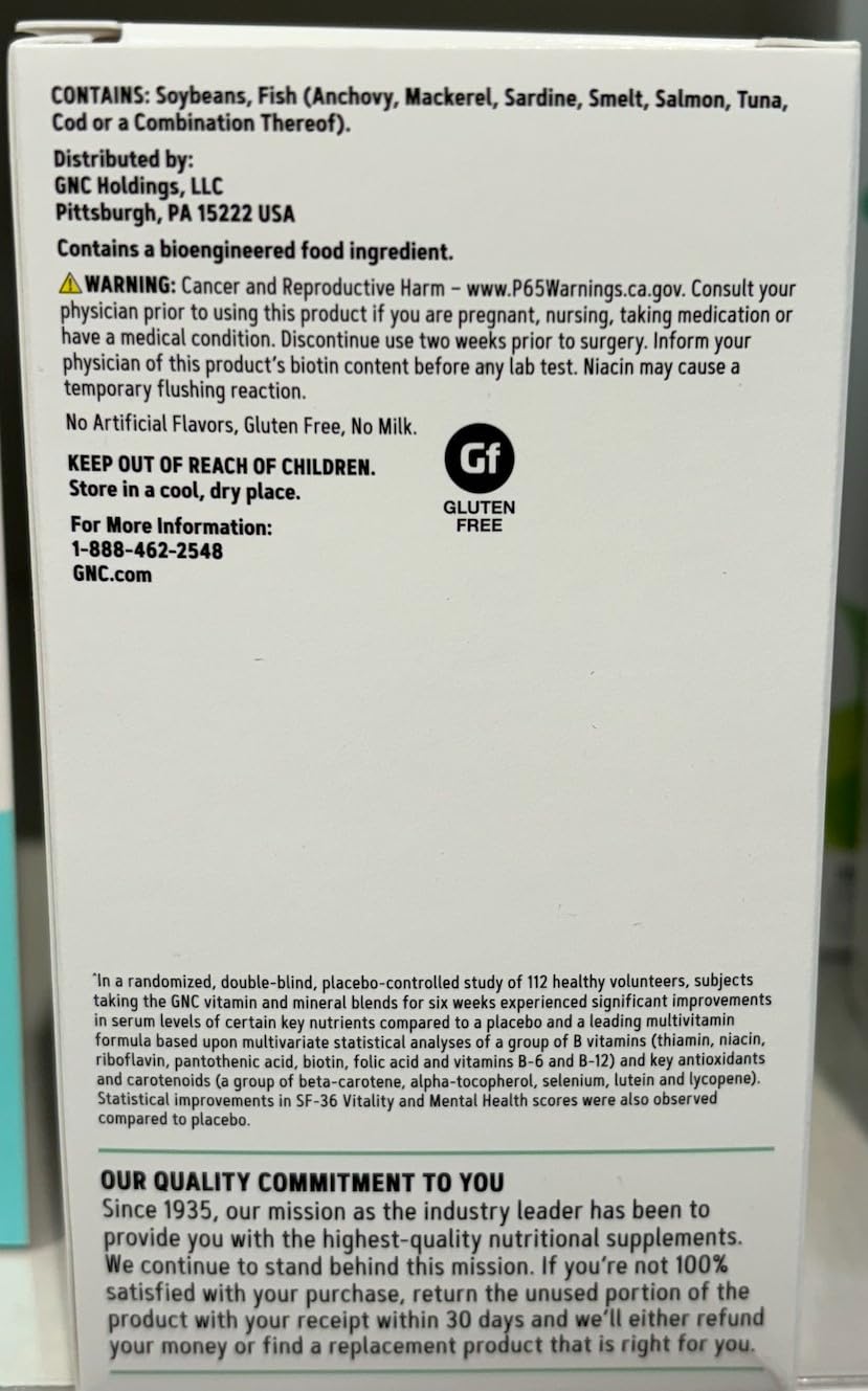 GNC Women's Multivitamin 50 Plus |Supports Bone, Eye, Memory, Brain and Skin Health GNCAu supplements